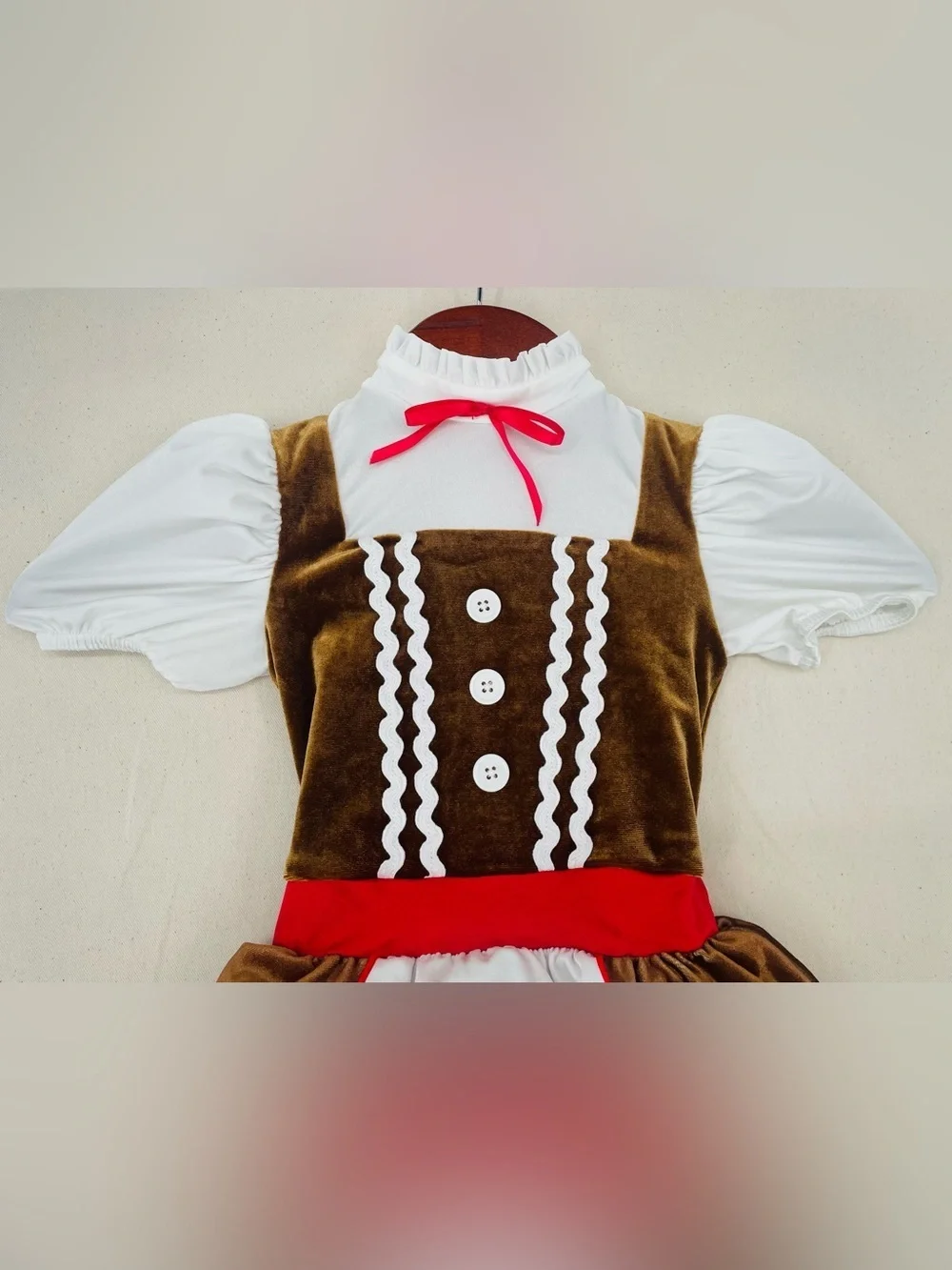 Weissman Showtime Gingerbread Girl dress